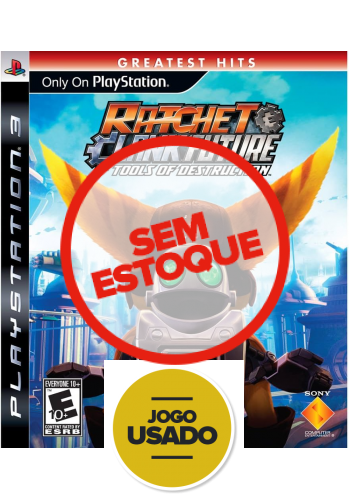 Ratchet & Clank Future: Tools of Destruction - PS3(Usado)